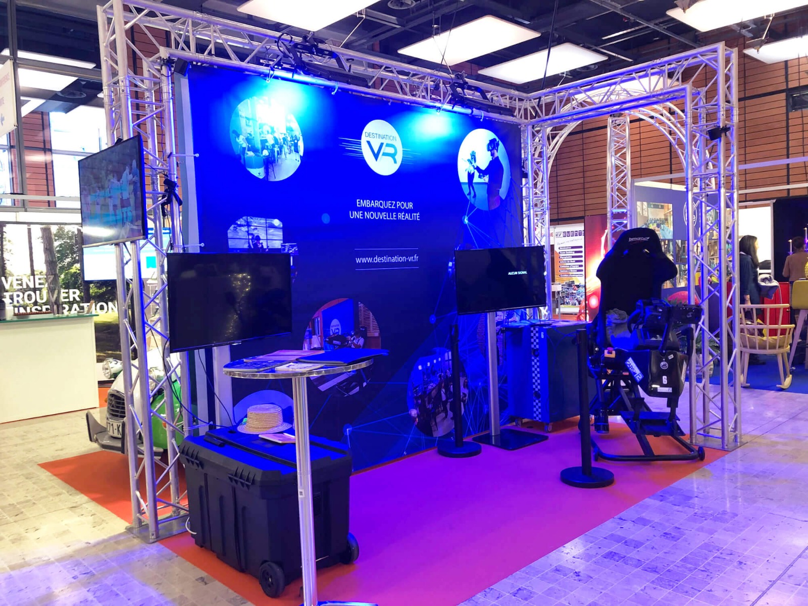 Stand de réalité virtuelle au salon SBE 2020